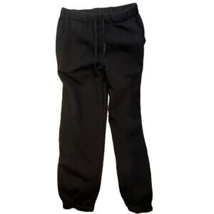 Original Black Cuffed Ankle Cargo Joggers XL